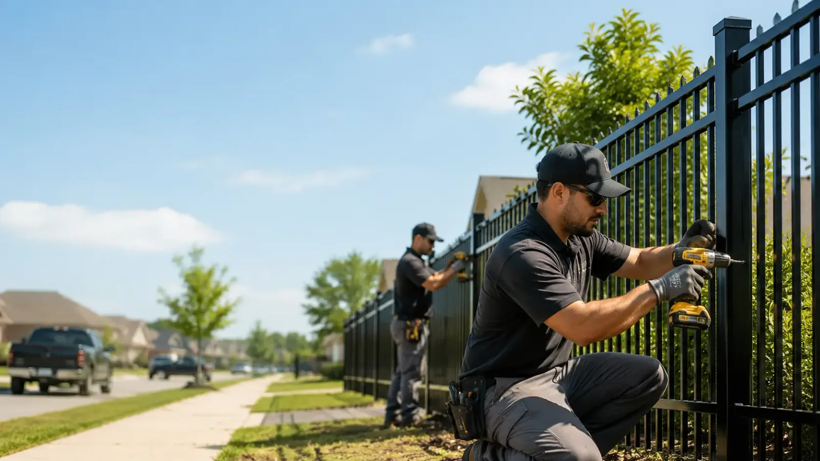 Metal Fence Installation in White Oak, WV